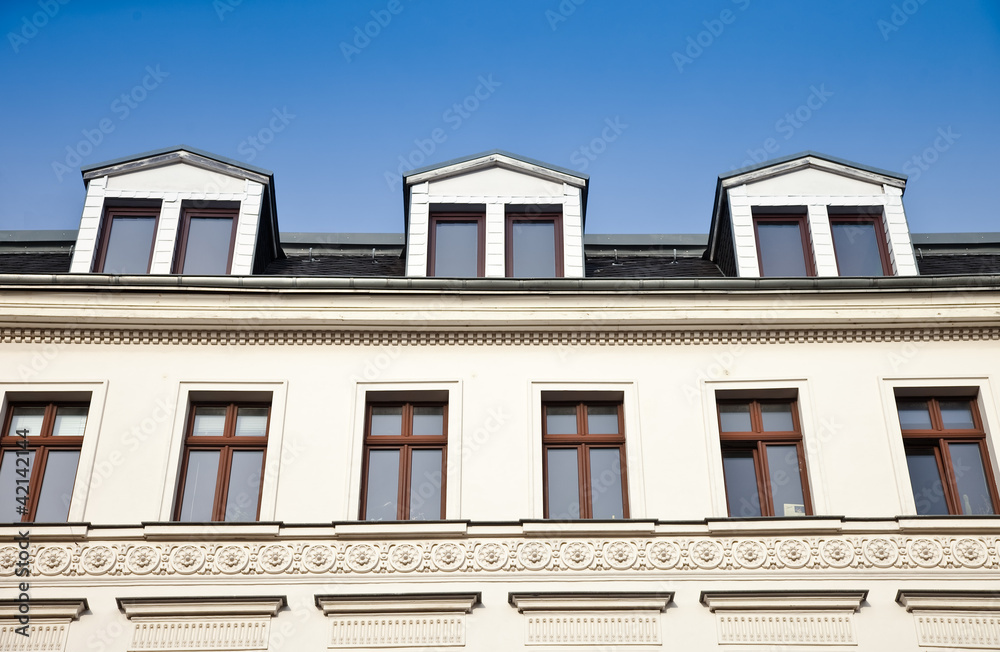 Obraz premium Dachwohnung - Wohnung - Haus