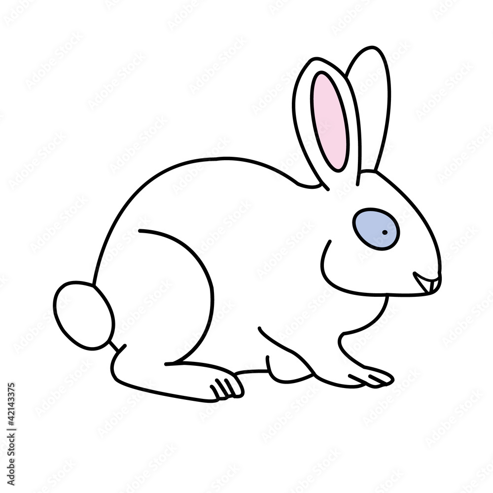 Obraz premium Rabbit sketch