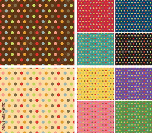 Retro desenler set