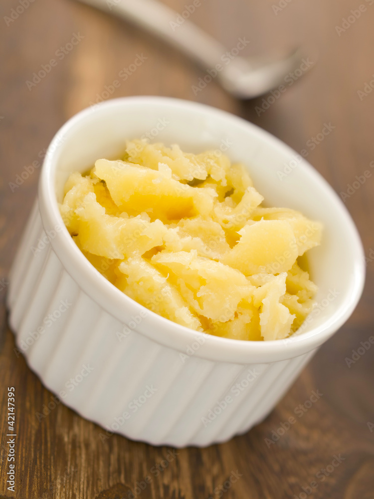 close up of a bowl of indian ghee close up of a bowl of indian ghee