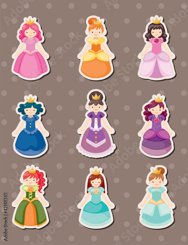 princess stickers