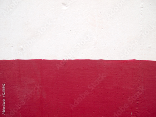 Red and White wall texture