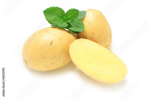 Pommes de terre et menthe