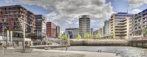 Obraz na płótnie Hafen City w salonie