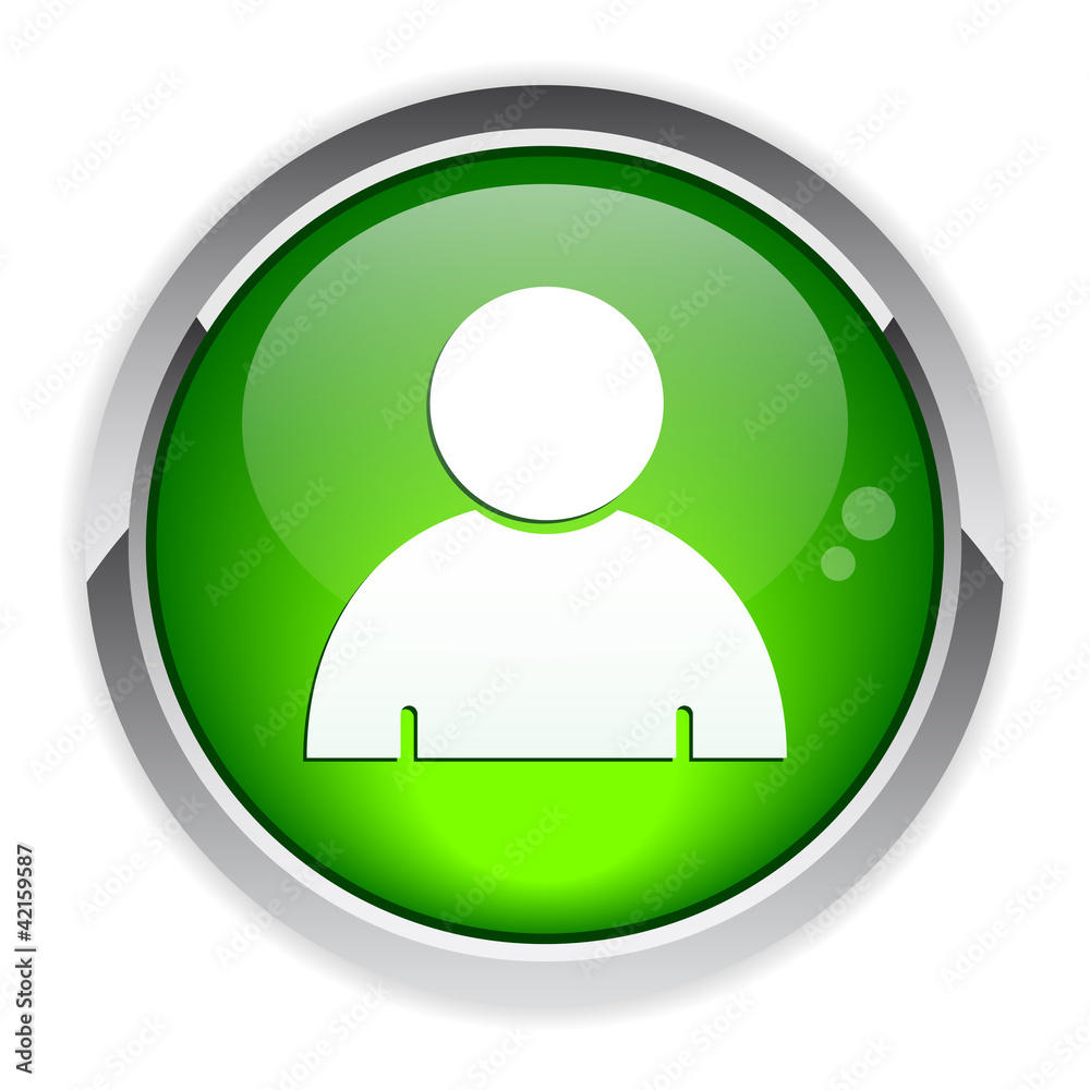 Button Internet contact icon. Button Internet contact icon.