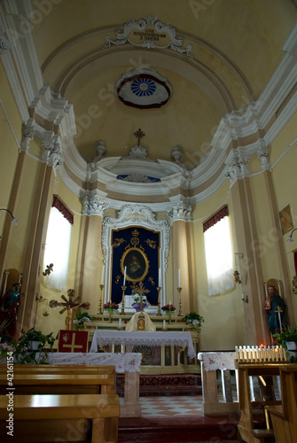 Saint Camillo hospital church interior