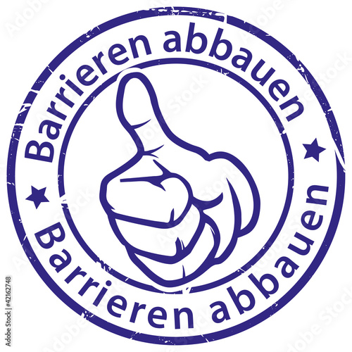 stempel daumen hoch kunden-empfehlung