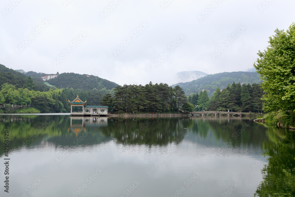 Fototapeta premium tranquil lake