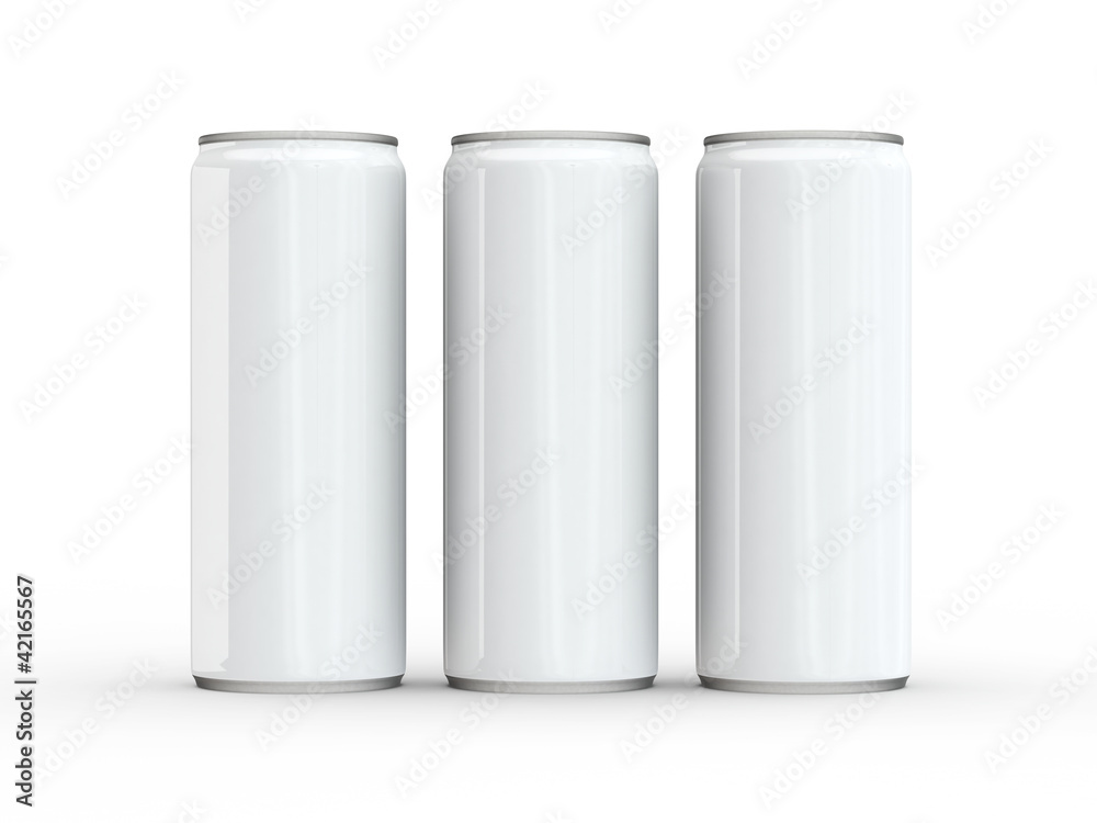 Verpackung Design 3 Dosen weiss Verpackung Design 3 Dosen weiss