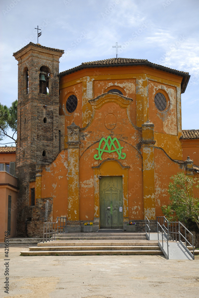 Ravenna, the Saint Mary of the big Tower old church