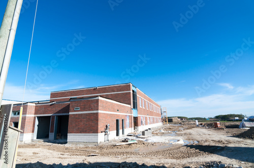 Wallpaper Mural New School Building Under Construction Torontodigital.ca
