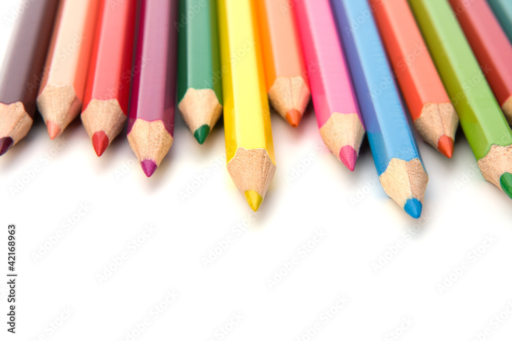 Colouring crayon pencils Colouring crayon pencils