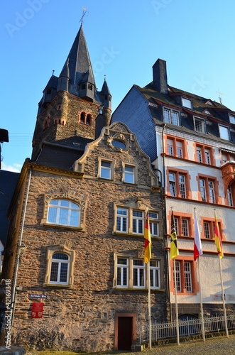 Bernkastel-Kues, Karlsbader Platz's church (Rijnland-Palts)