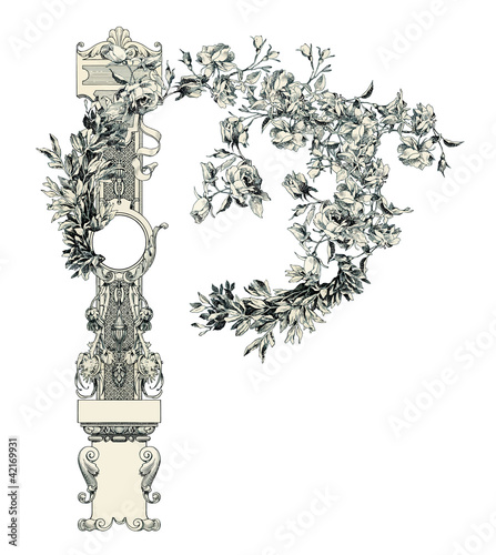 Letter P.