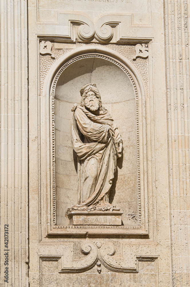 Cathedral of Lecce. Puglia. Italy.