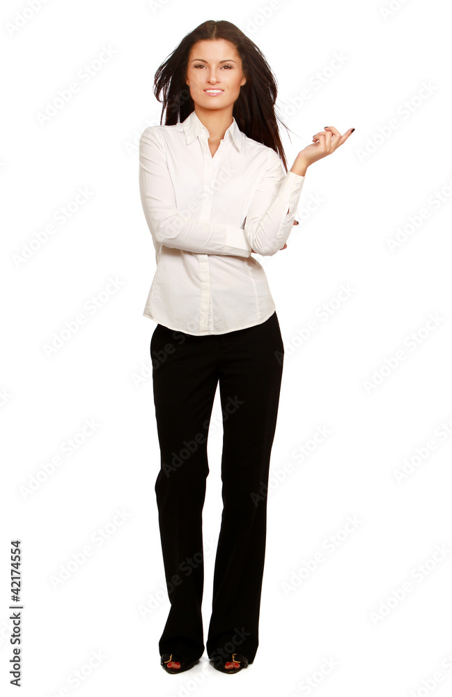 Portrait of a young beautiful businesswoman Portrait of a young beautiful businesswoman