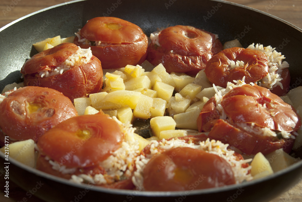 tomatoes rice tomatoes rice