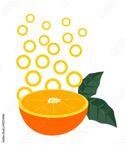 Orange fruit style