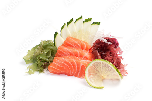 sashimi Syake, salmon photo