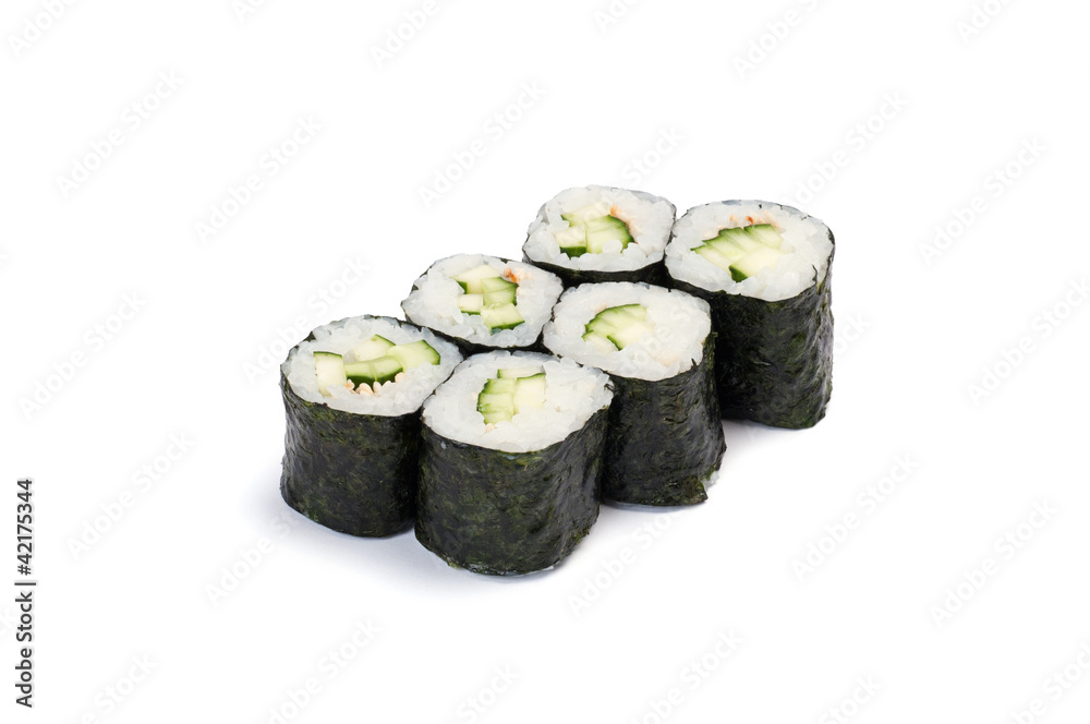 Kappa maki, hosomaki Stock Photo | Adobe Stock