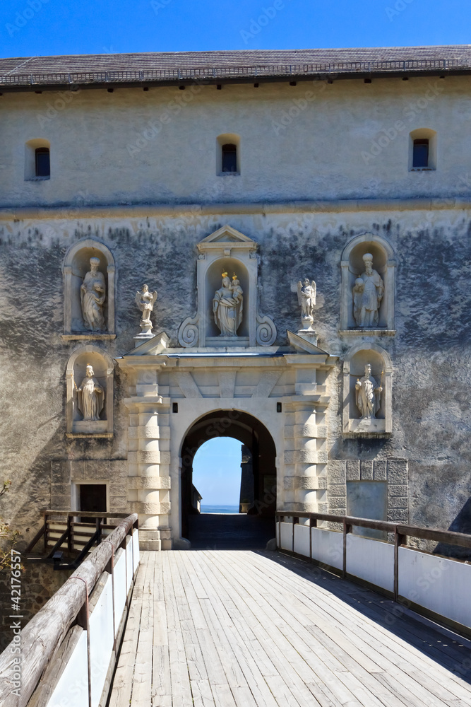 Naklejka premium Castle bridge