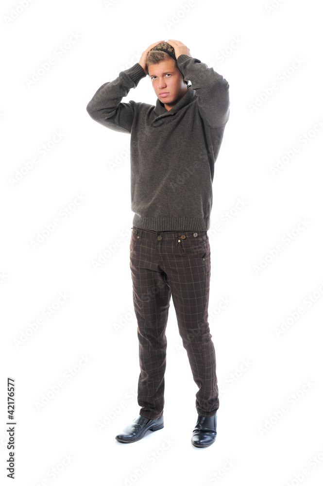Portrait of a handsome young man Portrait of a handsome young man