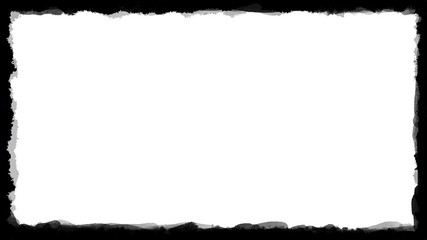 Unique Black and White border frame 03