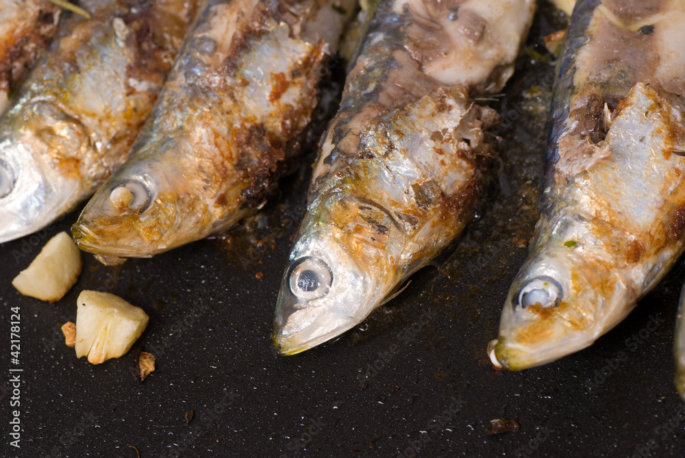 Roast sardines Roast sardines