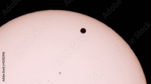 Passage of Venus across the disk of the Sun 06.06.2012 photo