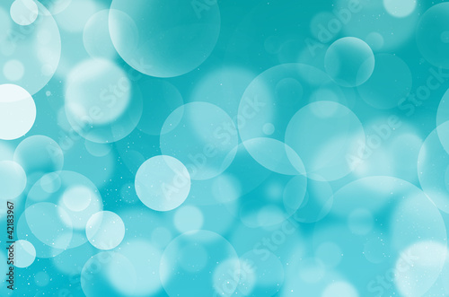 Cyan Bubbles background Flarium, white bubbles