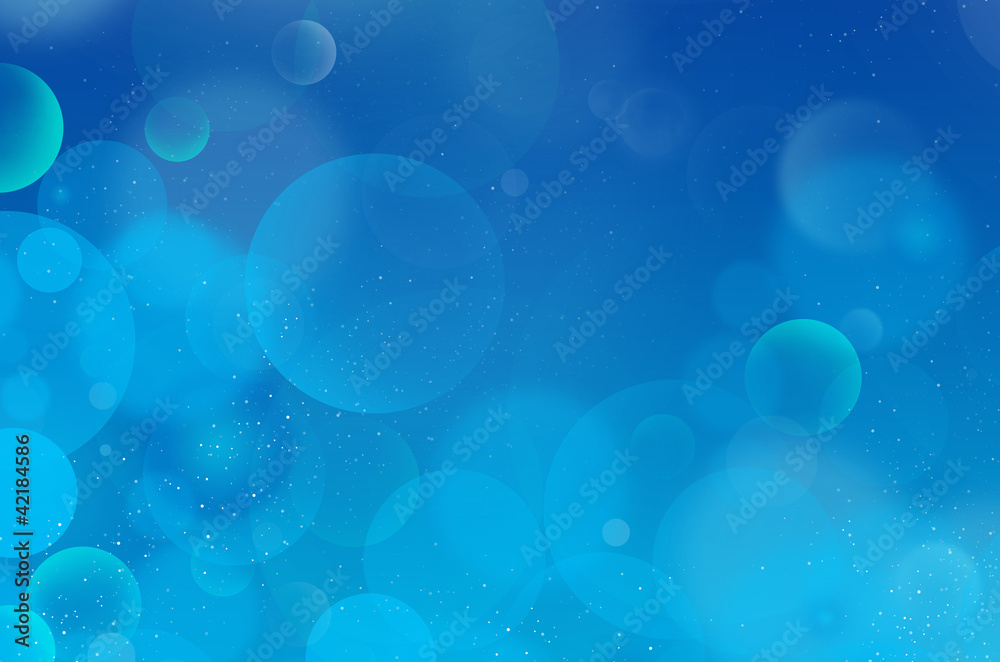 Blue-Cyan background Flarium Bubbles 20