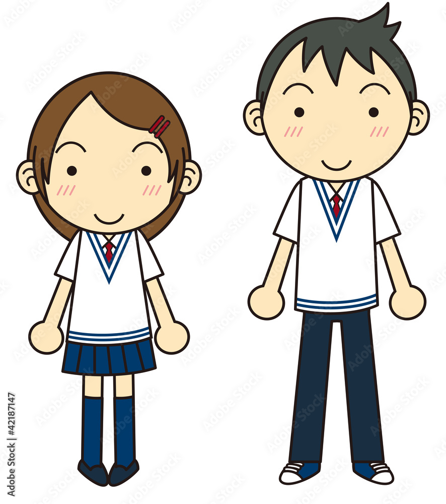 仲良し中高生 仲良し中高生