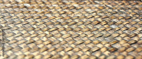 Photos Texture of handmade wooden wicker, Thailand