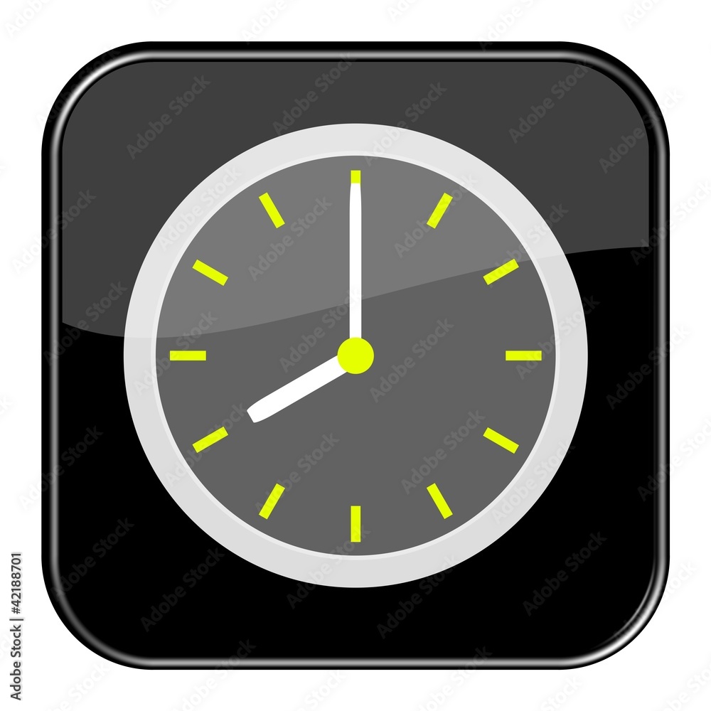 Glossy Button schwarz - 8:00 Uhr / 20:00 Uhr Glossy Button schwarz - 8:00 Uhr / 20:00 Uhr