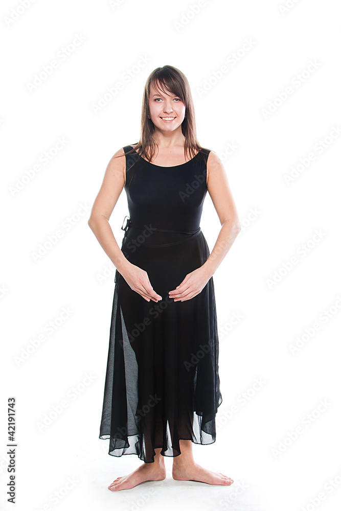 Photo young and beautiful ballerina Photo young and beautiful ballerina