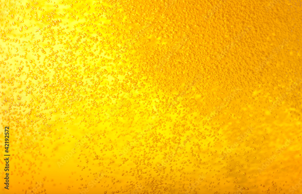 Bubbles in beer. Bubbles in beer.