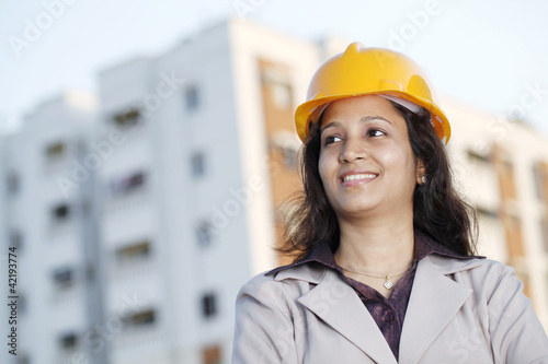 Portrait of construction engineer