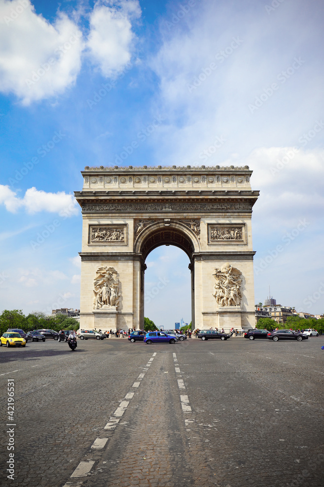 Arc de Triomphe in Paris