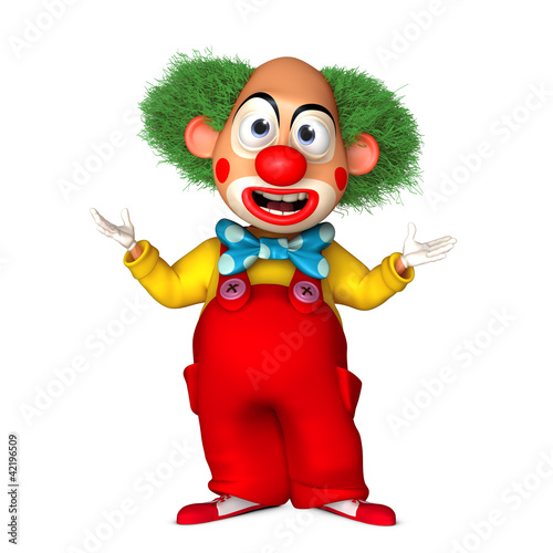cartoon clown