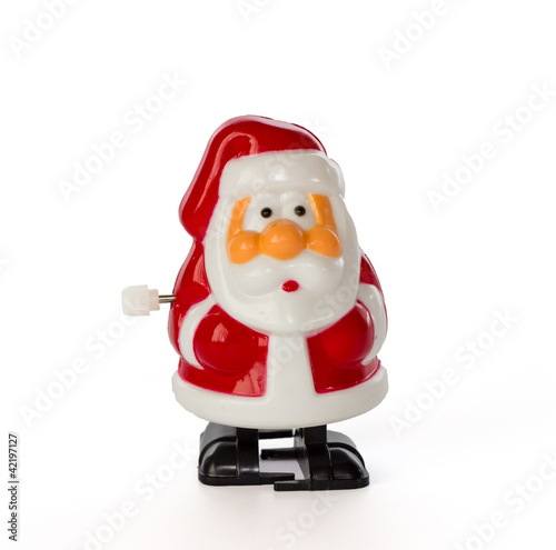 Obraz na płótnie Wind-up Santa