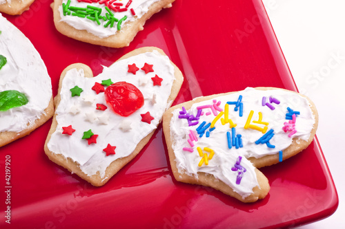 Christmas Mitten Cookies