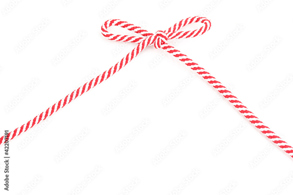 Colorful shoelaces isolated on white Colorful shoelaces isolated on white