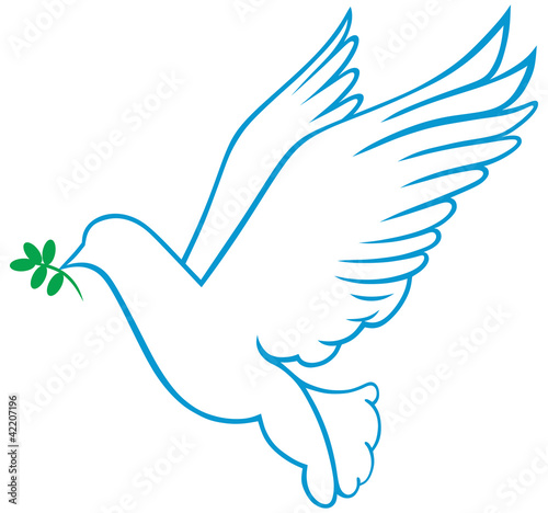 Vector dove symbol