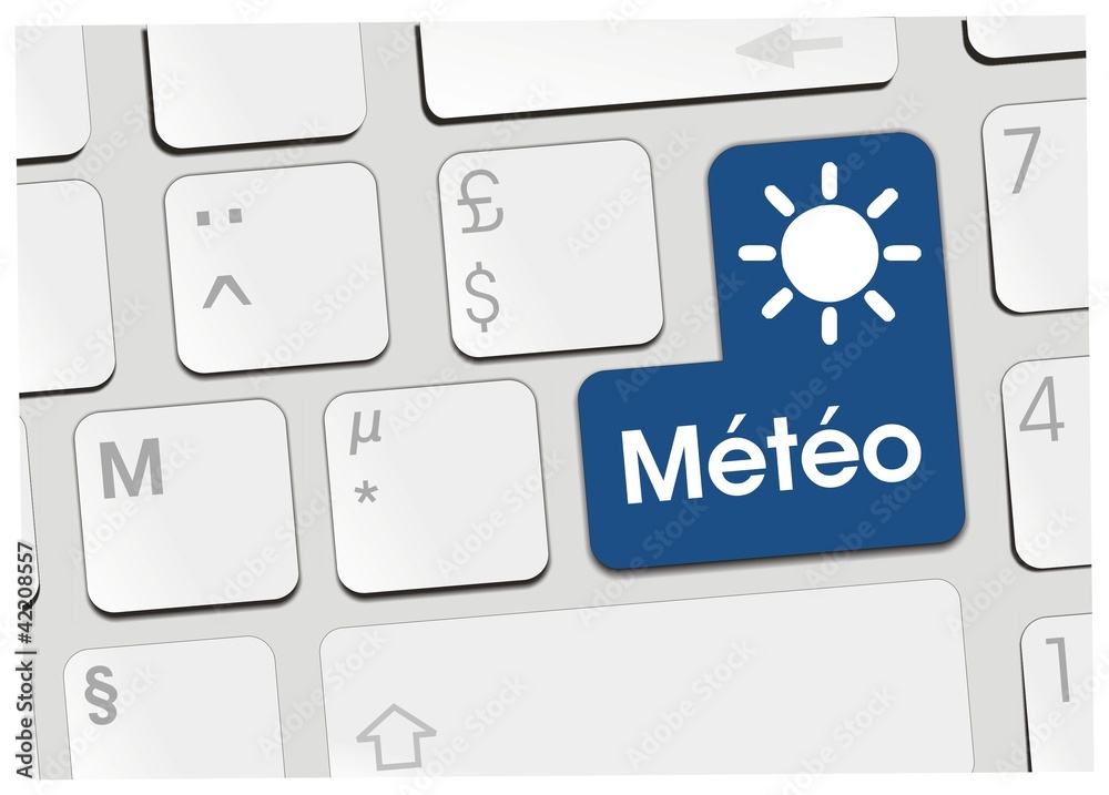 clavier météo