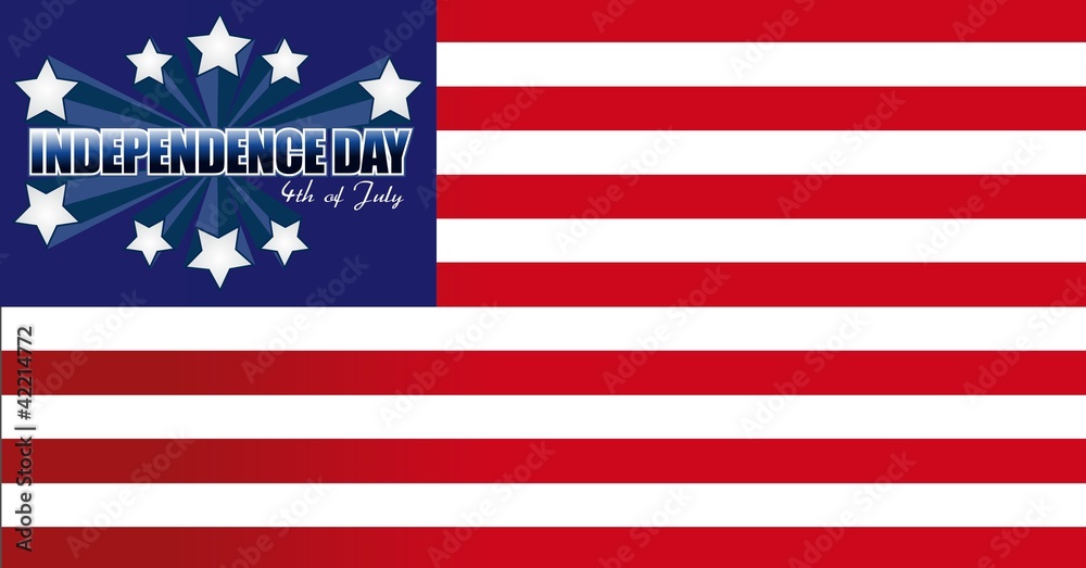 Independence Day card or background. July 4. Independence Day card or background. July 4.