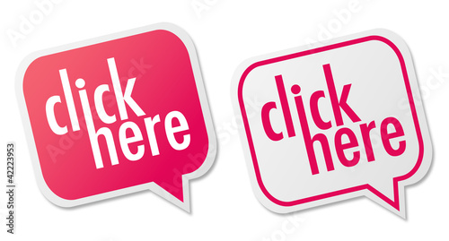 Click here labels