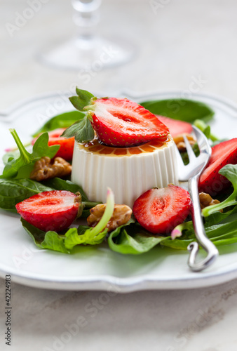 Goat Cheese and Strawberry