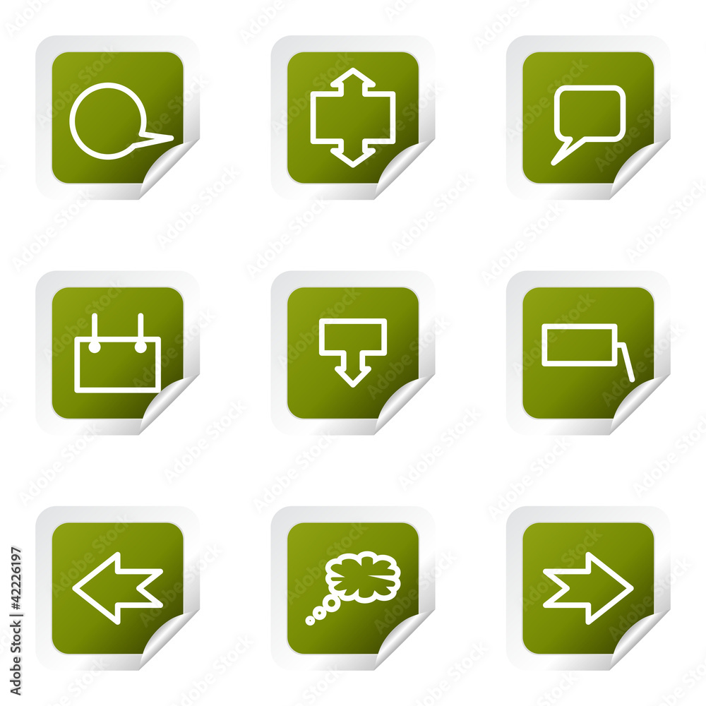 Glossy icon set Glossy icon set