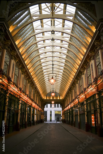 leadenhall market shopping arcade london © simon gurney