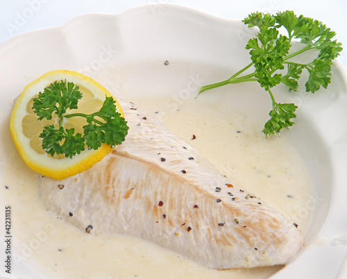 Quadro em tela Escalope à la crème